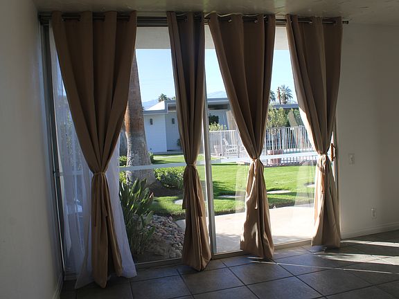 living room patio view
