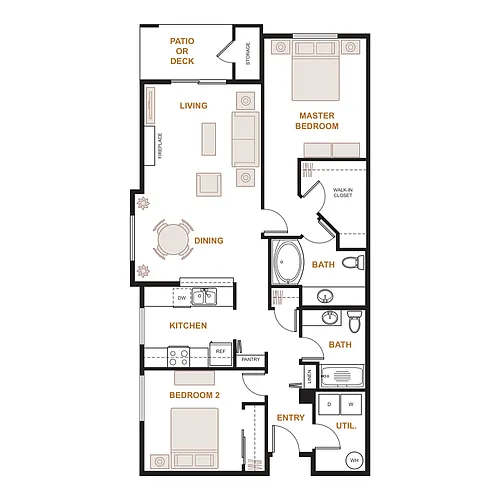 Floor plan DOUGLAS
