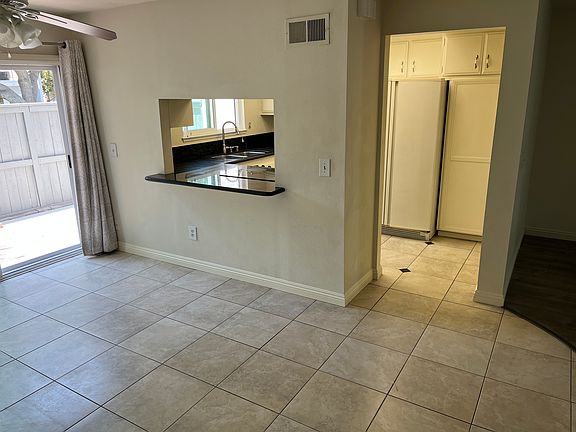 Dining area with a pass-through to the kitchen