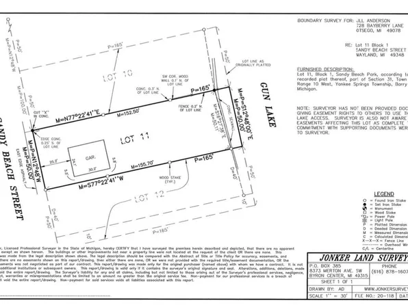 3175 Sandy Beach St, Wayland, MI 49348