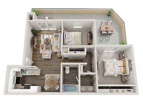 Floor plan Monterrey