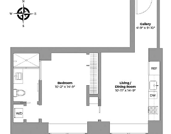 2nd image of 123 Washington St APT 50H