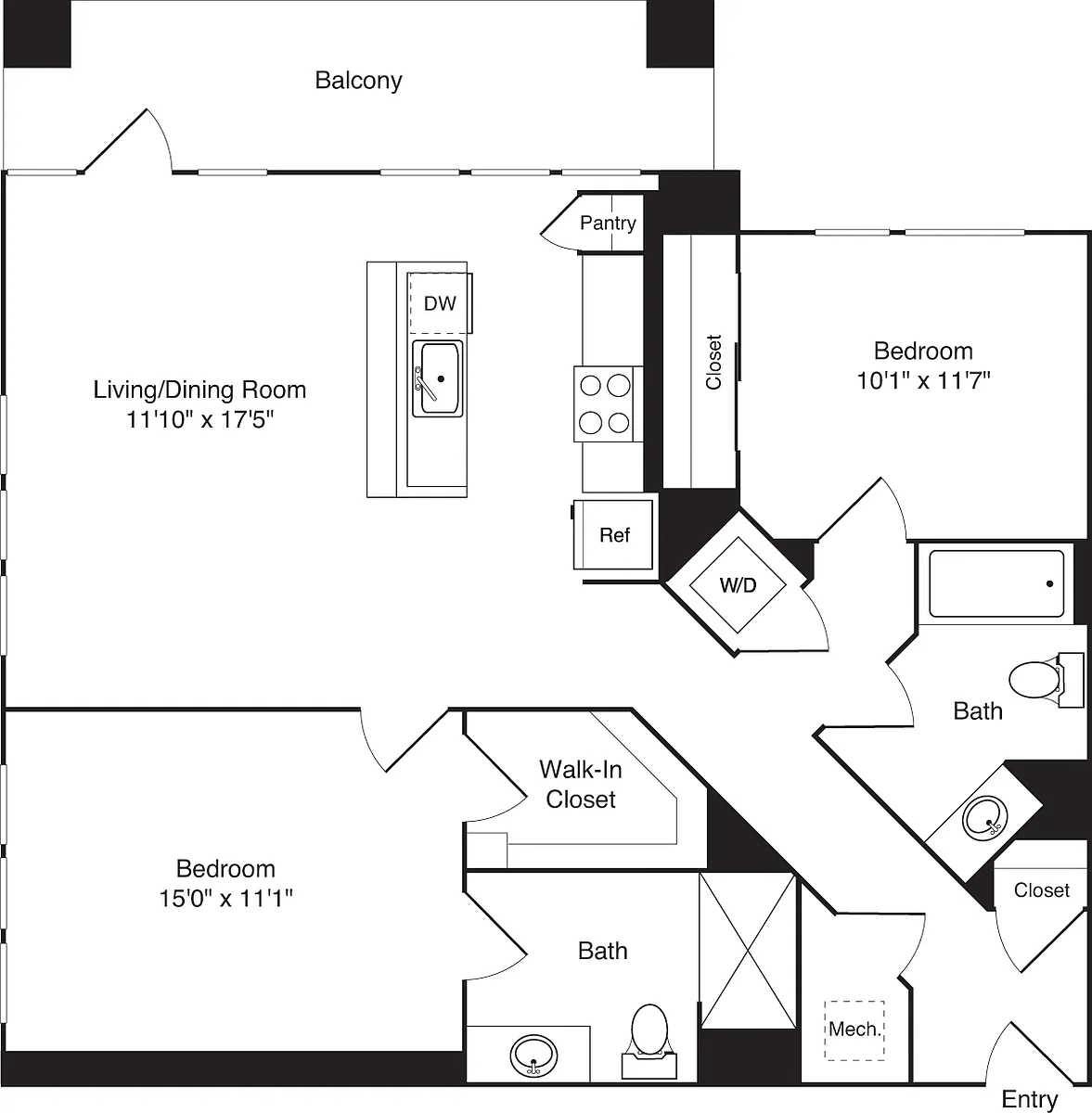 Floor plan C03A