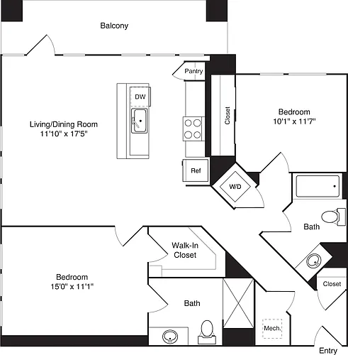 Floor plan C03A