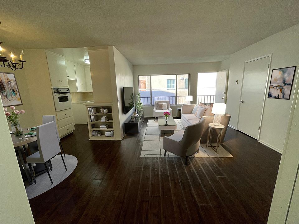 living room and dining room