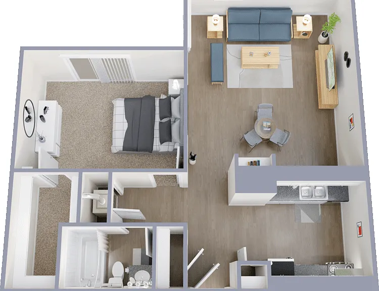 The Crystal Floorplan Diagram
