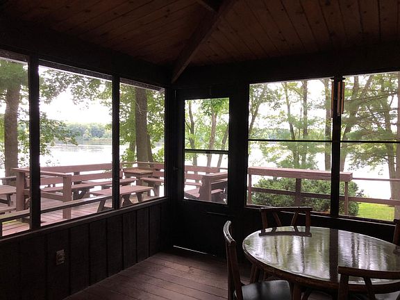 Screen Porch looking out onto Spacious Deck