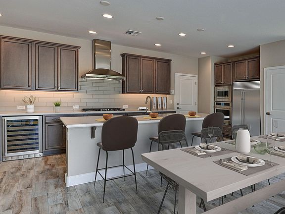 Virtually Staged Kitchen