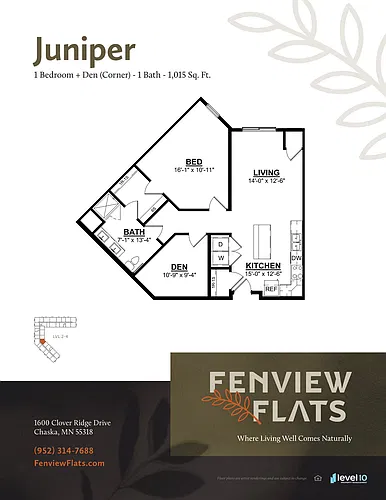 Floor plan Juniper