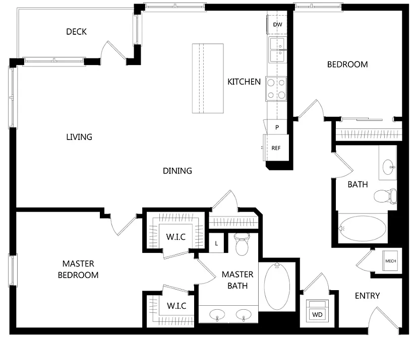 Floor plan B3