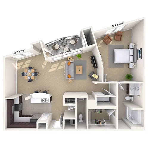 Floor plan Isabelline