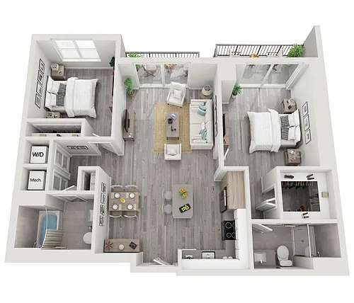 Floor plan B9