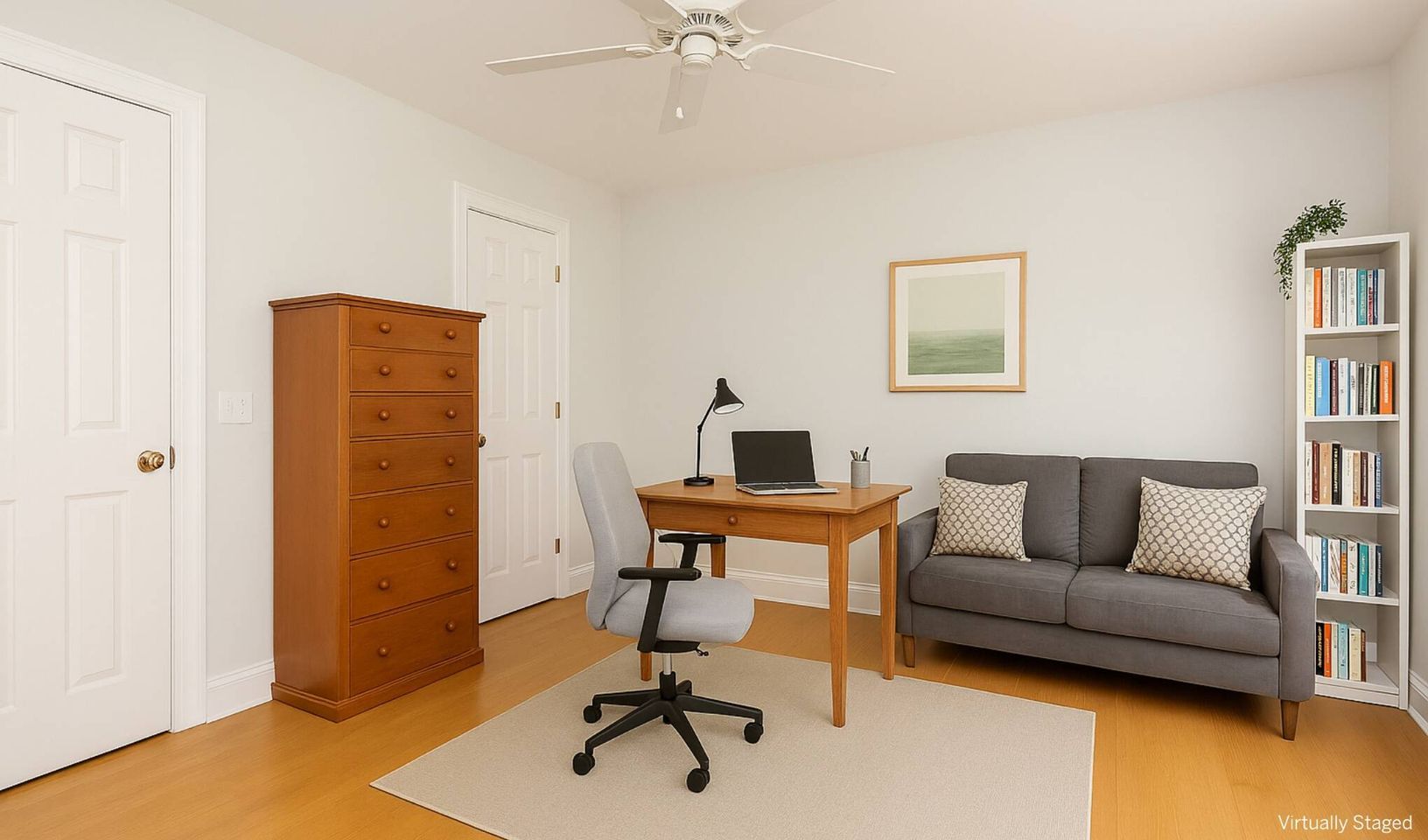 Staged First Floor Office Area