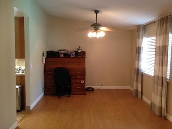 extended area of living room