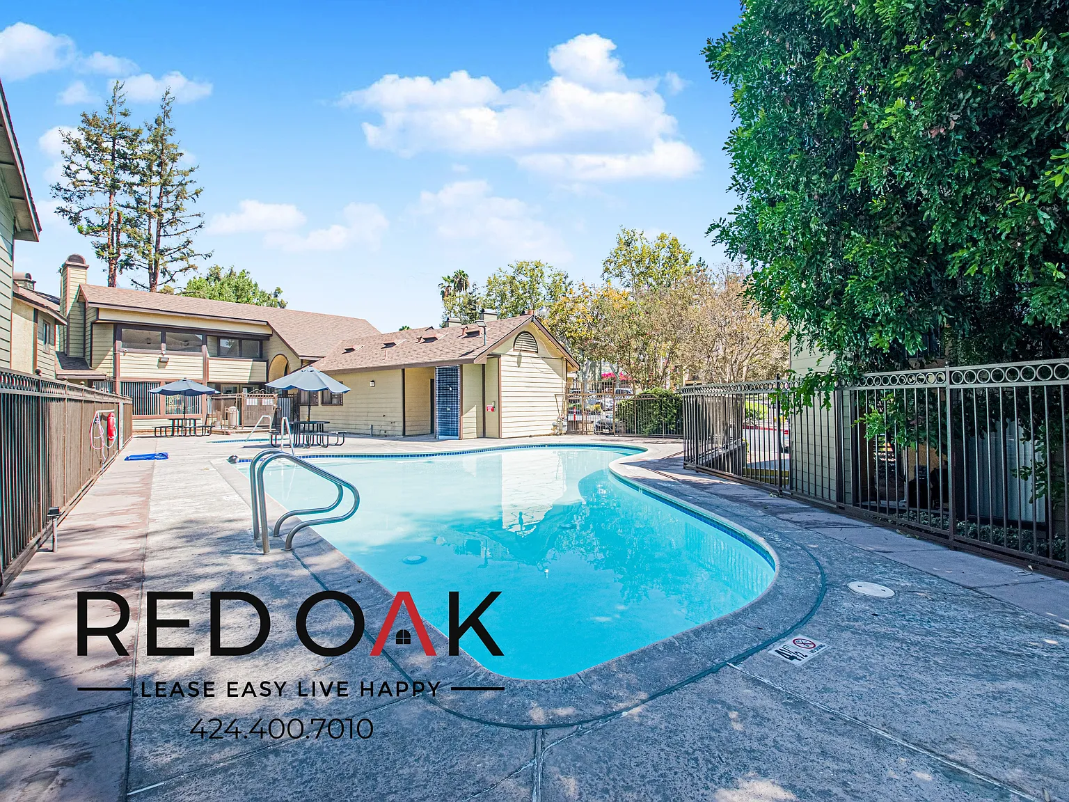 Stunning Two Bedroom with Private Patio, Pool, Fireplace, and Included Parking ~ In Highland! — Photo 2