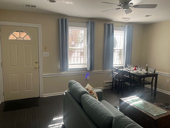 Living/dining room that gets lots of light!