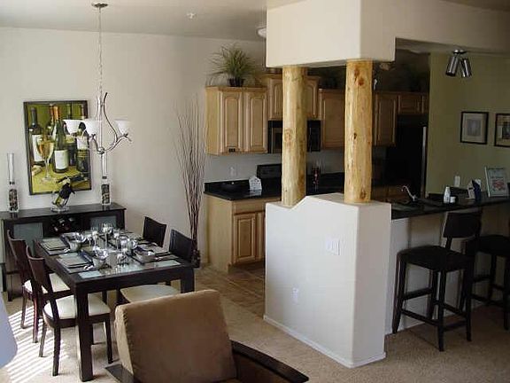 kitchen/dining/living room