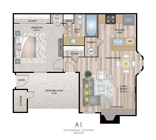 Floor plan A1