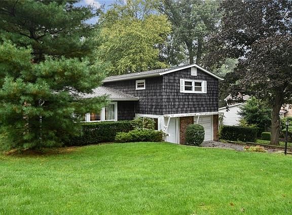 Front side view of the home.