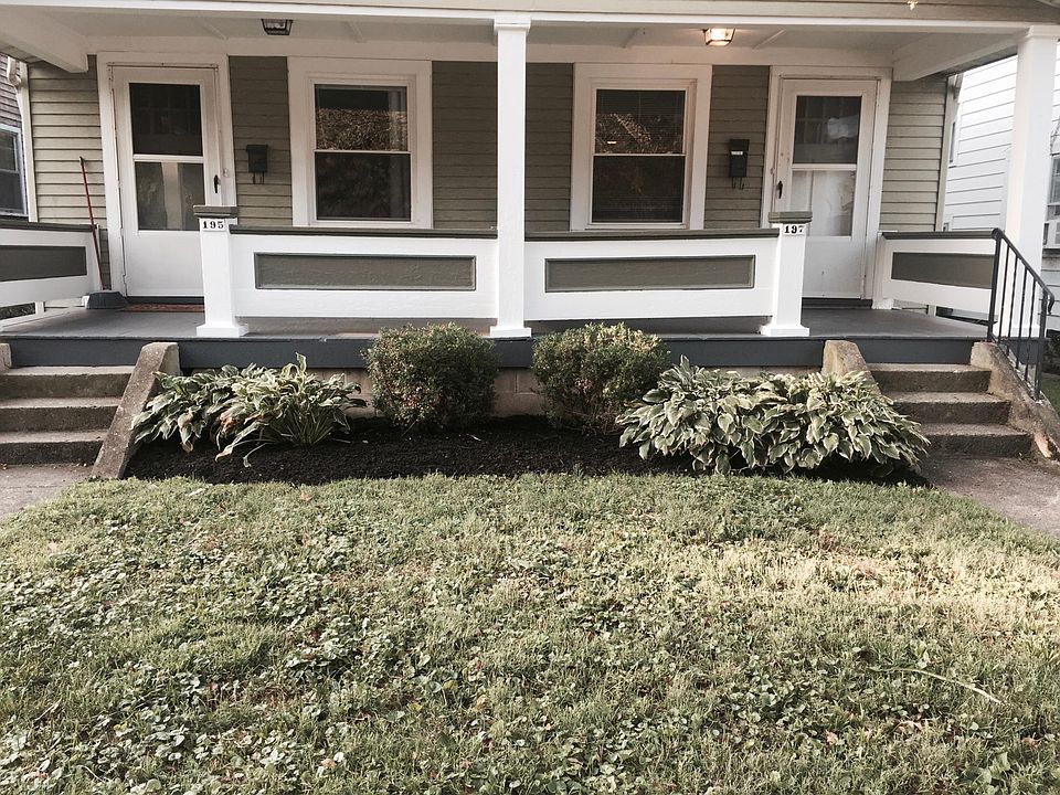 Front of house and porch