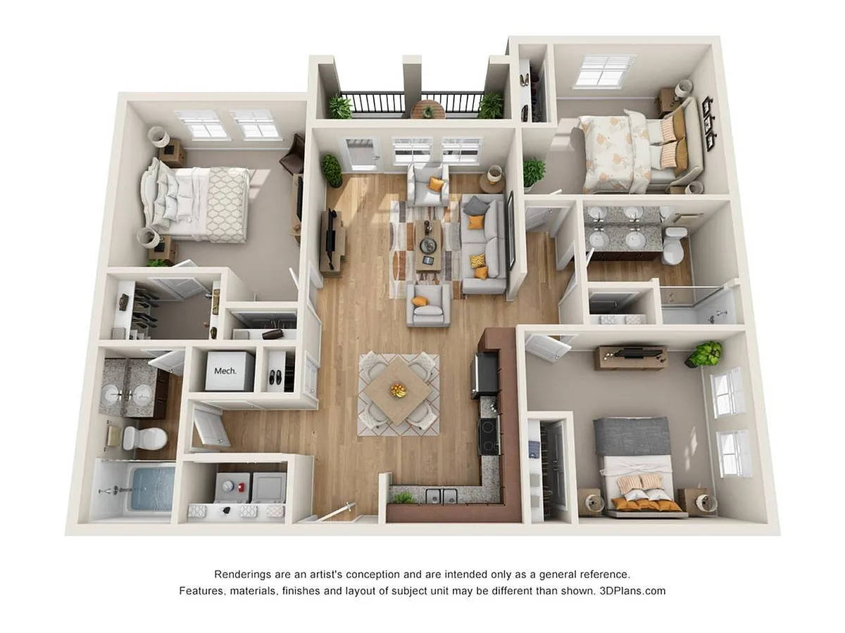 Floor plan C1