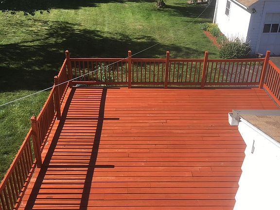 Refinished 17' x 27' Deck
