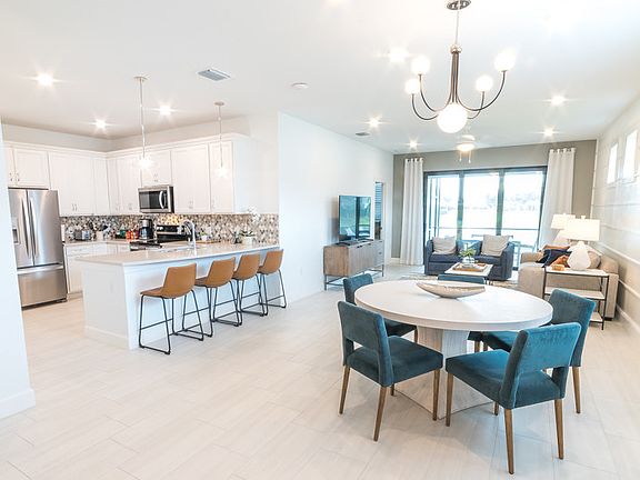 Cafe located off the kitchen and gathering room