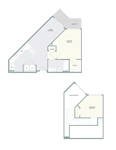 Floor plan A13