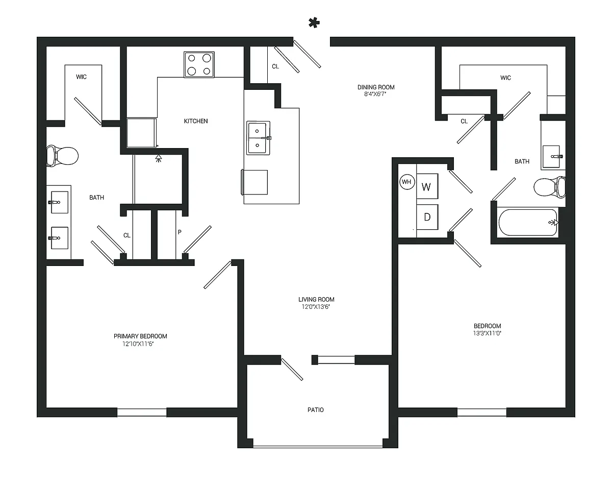 Floor plan Amber