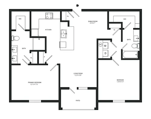 Floor plan Amber