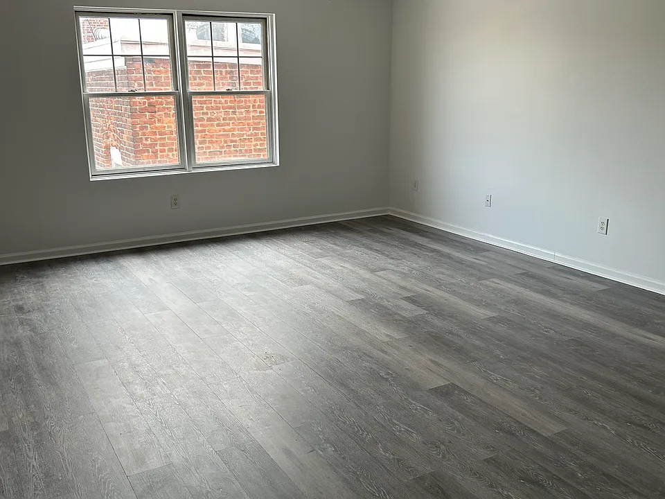 open living and dining room area