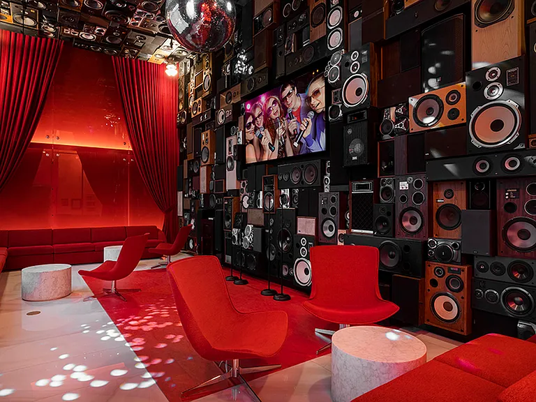 Recording studio and lounge
