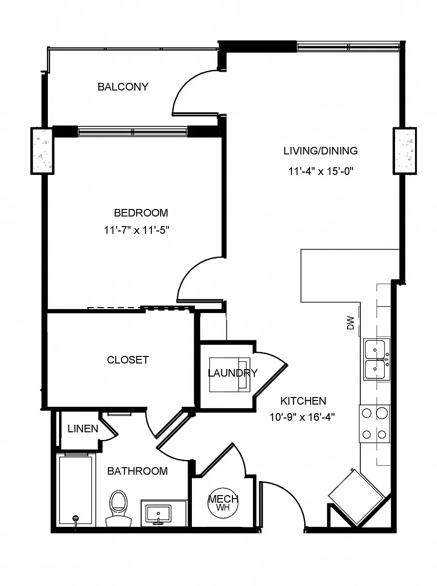 Floor plan Legend