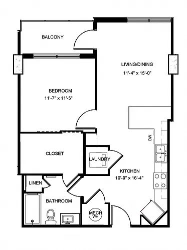 Floor plan Legend