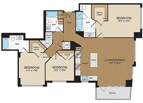 Floor plan E3