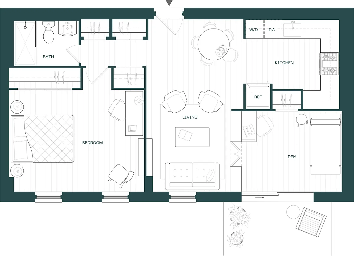 Floor plan C3D