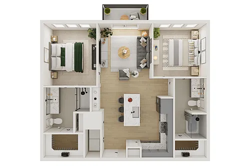 Floor plan B2