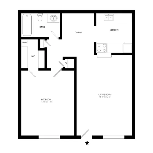 Floor plan Cedar