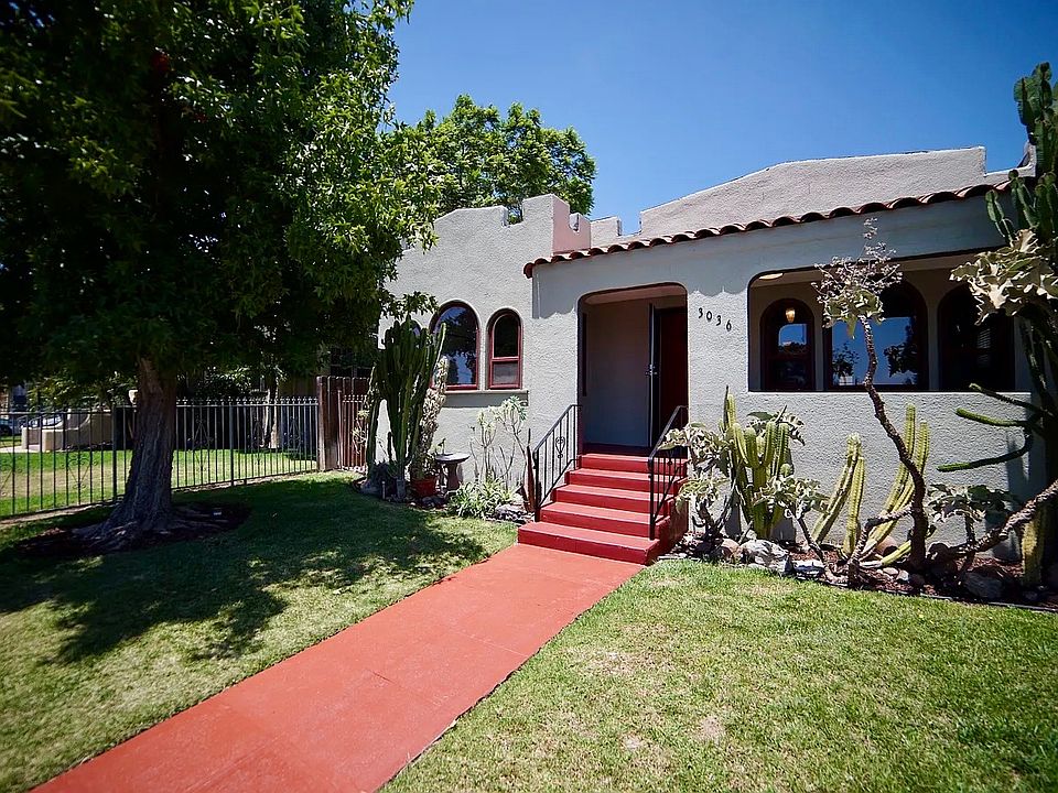 Front of house with cozy front patio and gated front yard. Monthly yard maintenance included.