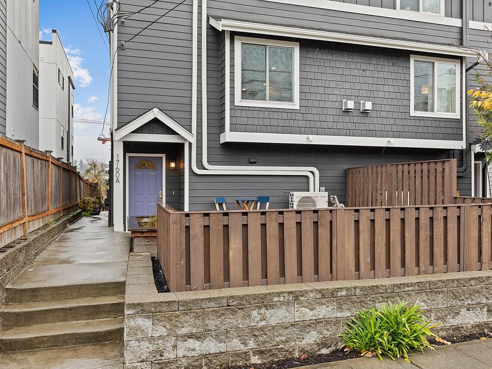 Picture taken of another unit. The unit for rent features a fully fenced front yard with astroturf.