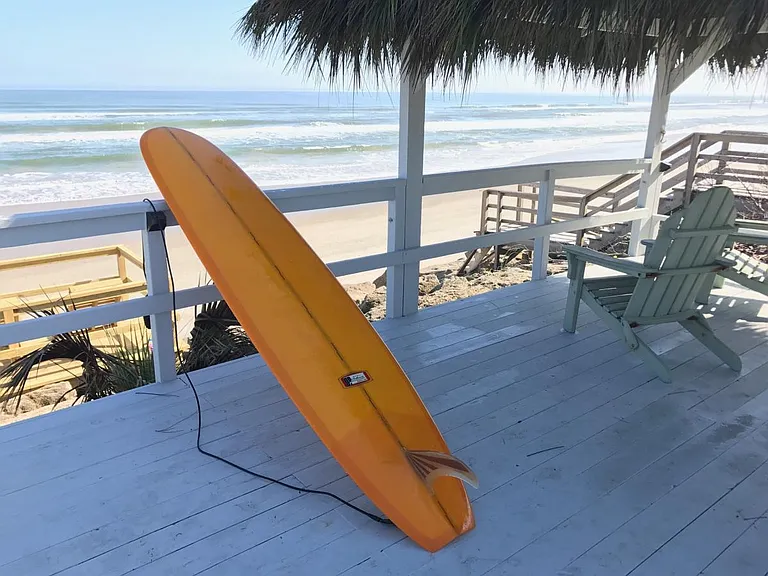 Tiki Deck Ready for surf and fishing