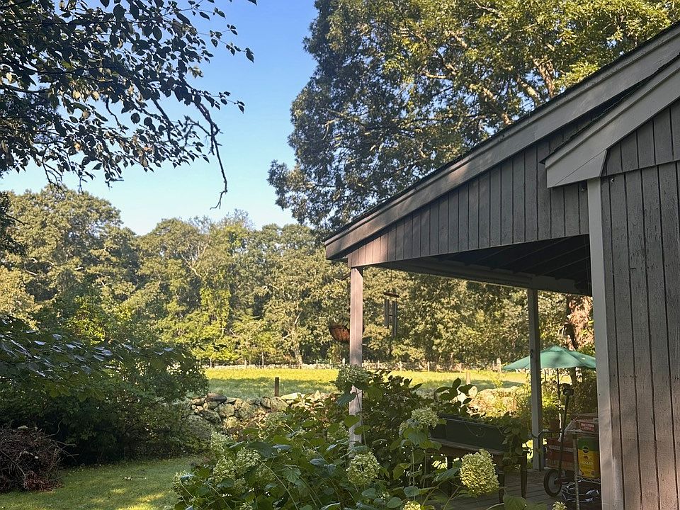 Side view and view of the field