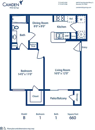 Floor plan B