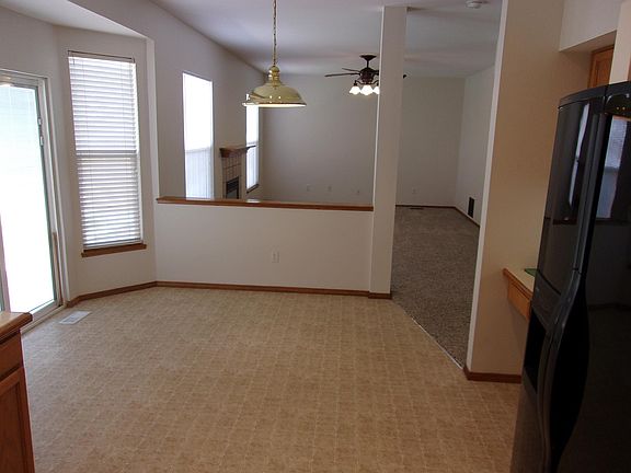 Dining area off of kitchen