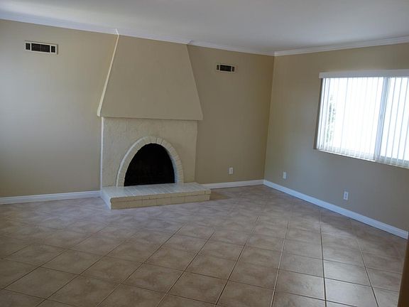 living room with fireplace