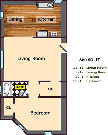 1 Bedroom Deluxe Apartment