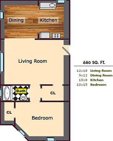 1 Bedroom Deluxe Apartment