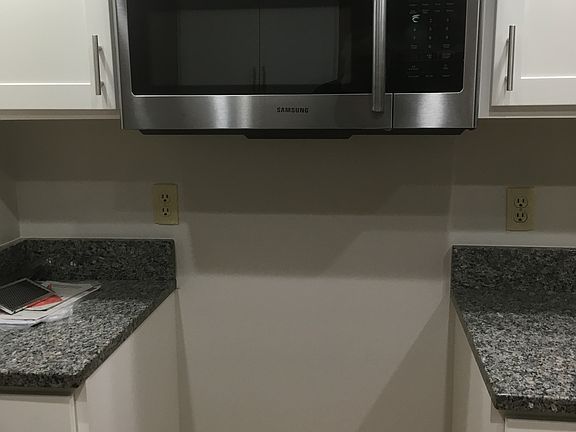 Top mount microwave.