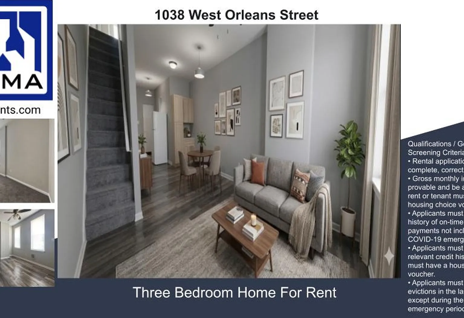 Move-In Ready 3-Bedroom Home with Stylish Hardwood-Style Flooring — Photo 1
