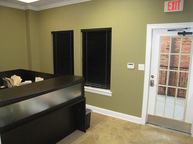 Reception area
